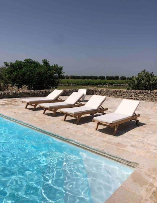 Вилла Masseria Angiulli Piccolo Contrada Angiulli 74023 Grottaglie Villa Castelli Экстерьер фото